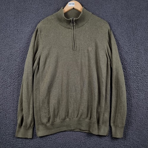Barbour jumper mens - xl, olive