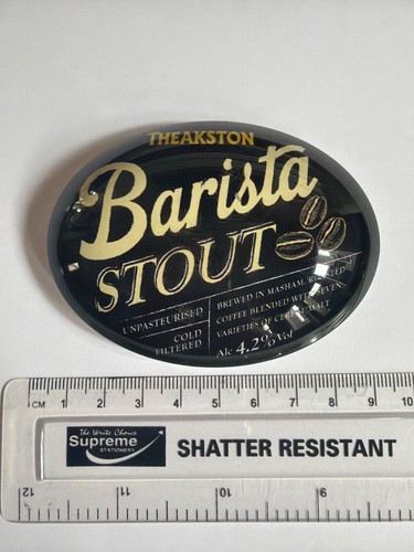Theakston barista stout pump - theakston,