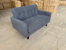 2 Seater Sofas Grey fabric - RETURNS, CLEARANCE SALE & FREE DELIVERY!