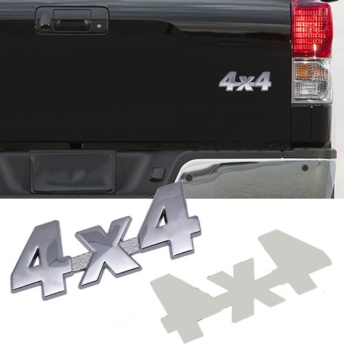 Metal car sticker 4x4 - metal,