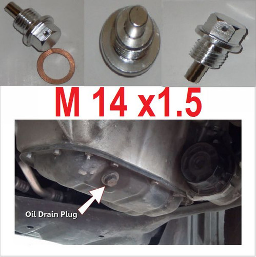 M14 magnetic oil drain - x1.5,