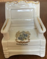 Vintage Crested China Chair