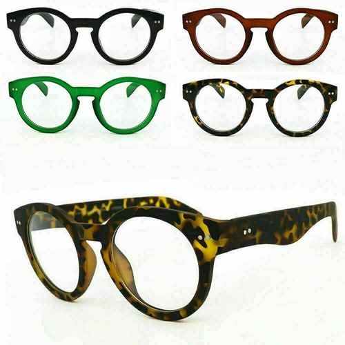 Thick round frame - thick, keyhole