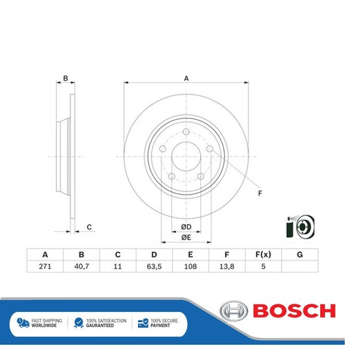 Fits ford focus d 2 - 1.0,