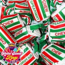 Spearmint chews pick mix - spearmint, n