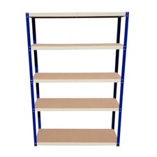 1800x1200x600mm RACKING/GARAGE/SHED/OFFICE (EXTRA WIDE/DEEP UNIT)265KG PER SHELF