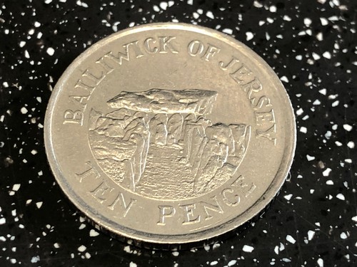 1992 bailiwick jersey 10p - 1992,