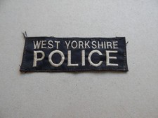 Obsolete West Yorkshire Police