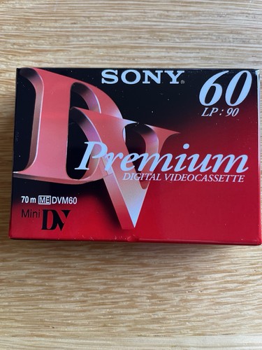 Sony premium mini cassette - sony,