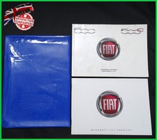 GENUINE FIAT 500 FIAT 500C 2020-2026 QUICK GUIDE HANDBOOK SERVICE BOOK PACK