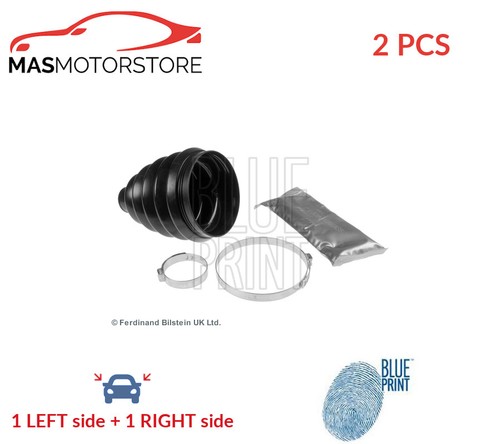 Joint boot kit pair blue - cv,