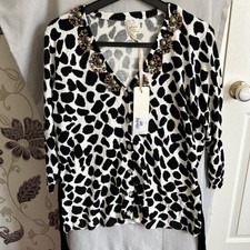 Ladies Jeff & Co B / W Animal