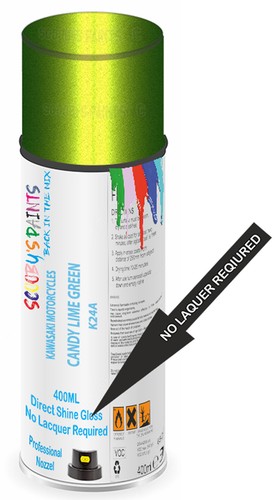 Kawasaki motor bike aerosol - motor,