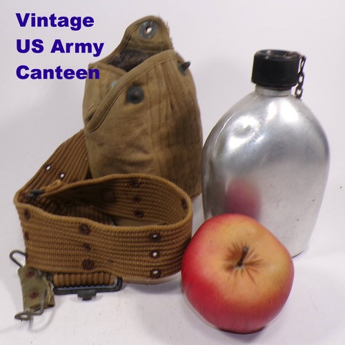 Army canteen vintage ww2 - us,