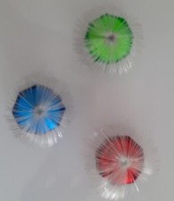 Vintage PIFCO Christmas Lights Shades Model 1312 FANTASY optima X 3