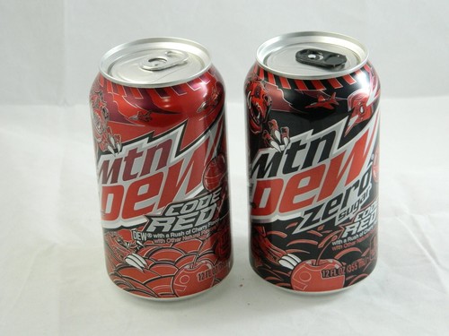 Mountain dew code red zero - mountain,
