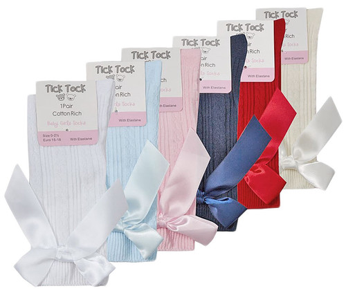 Baby girl bow socks spanish - baby,