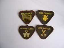 Old Style Brownie Guide Interest Badges