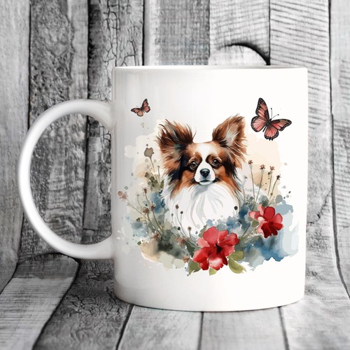 Papillon dog mug ideal gift - mug,