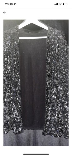 Zara embellished sequin jacket - embellished,