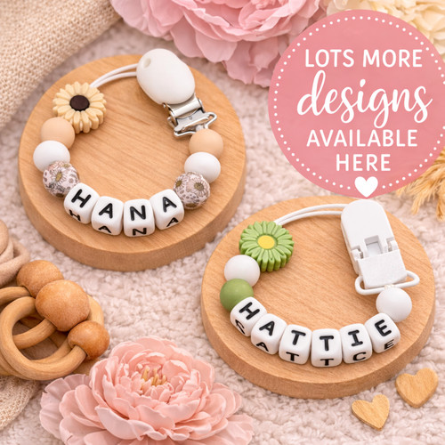 Personalised silicone dummy - silicone,