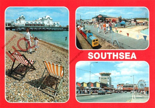 Picture postcard southsea - picture, postcard,