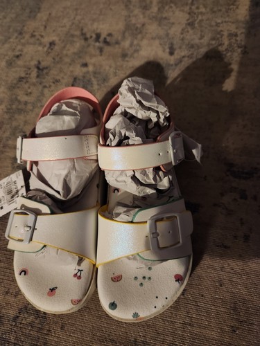 Next girls white sandals - girls,