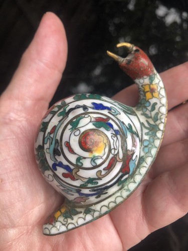 Vintage cloisonne enamel - cloisonne,