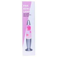 Chrome Retro Lava Lamp 13”