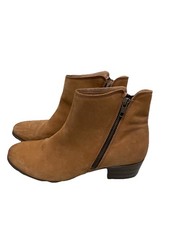 DUNE SUEDE ANKLE BOOTS DOUBLE