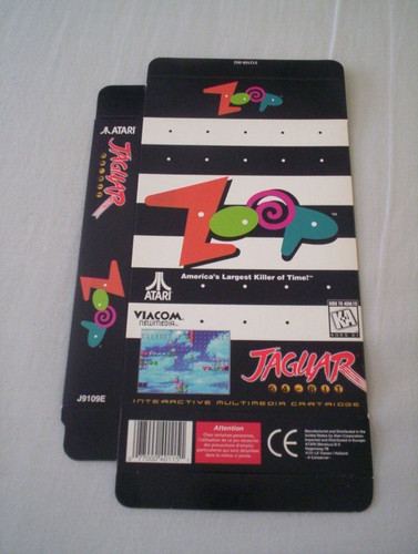 Zoop atari jaguar genuine - zoop,
