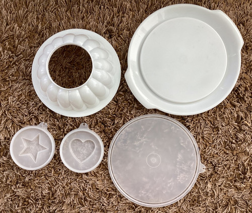 Tupperware jelly mould jel - jelly, n