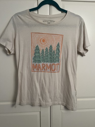 Marmot women woodblock t - woodblock,