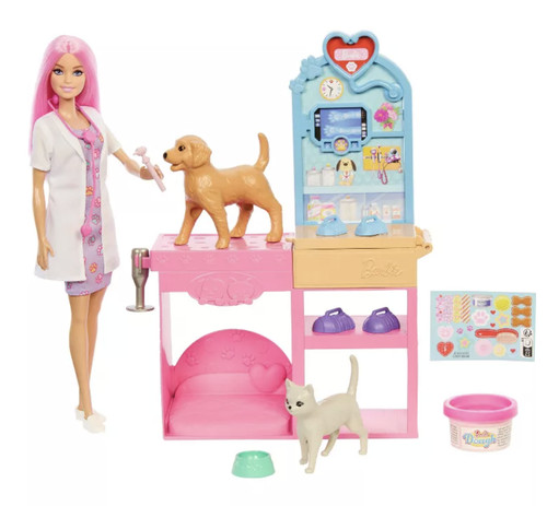 Barbie fast cast - cast, veterinarian