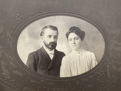 Antique cabinet card lovely - antique,