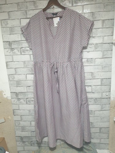 Joules size dress - l, pink/green