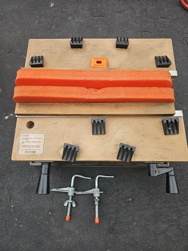 Vintage black decker bench - black,