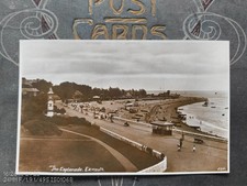 The Esplanade Exmouth PA Chorley & Son 1930's Postcard 