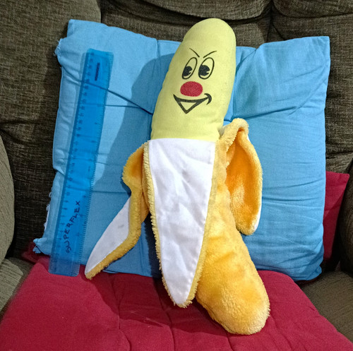 Banana plush soft toy stuffed - banana,