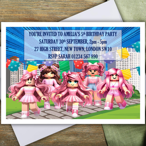 Roblox personalised birthday - roblox,