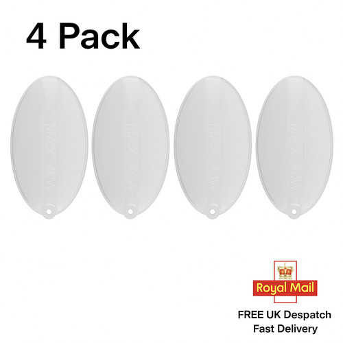 Cooker hood light diffuser - 4x,