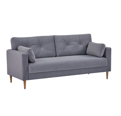 Mid grey seater sofa - grey, 3