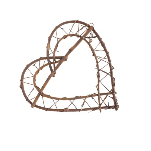 Wicker wreaths for heart - wreaths,