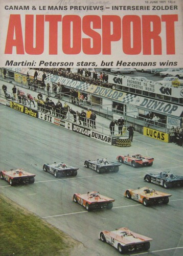 Autosport june 1971 - june,