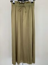 NEW ZARA Woman Green SATIN