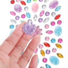 6Sheets Face Rhinestones Stick