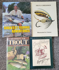 6 Fishing books:  500 Fly
