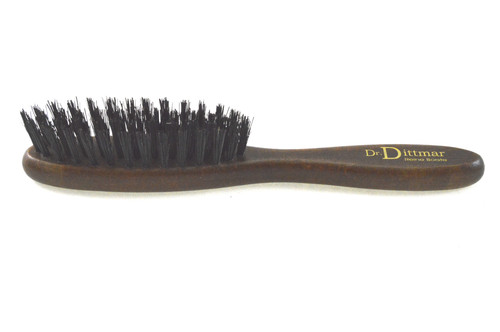 Beard brush natural bristles - natural,