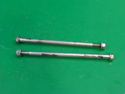 Pair engine support pins - of,
