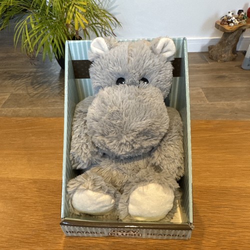 Cozy plush hippo microwavable - plush,